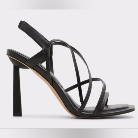Alto Amelia NWT Black Slender Elegant Sandals - Picture 5 of 7